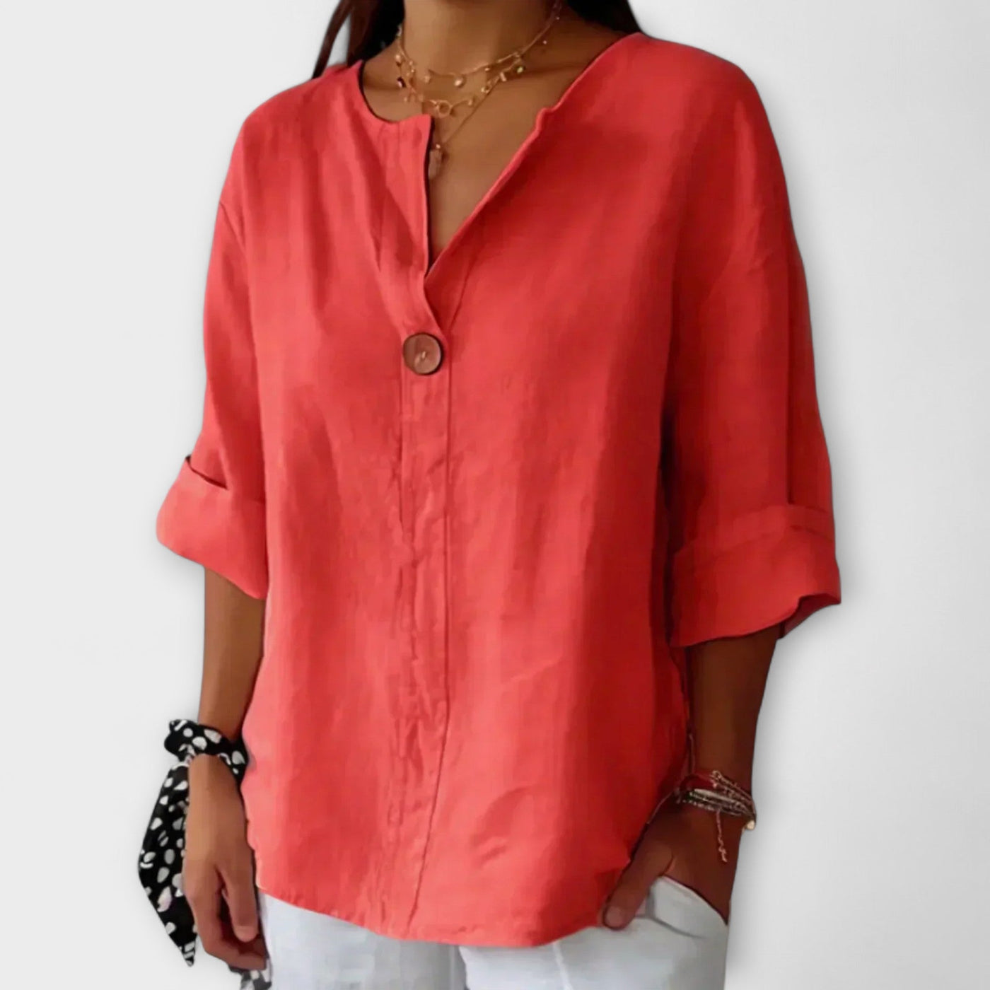 Nicole V-Neck Blouse