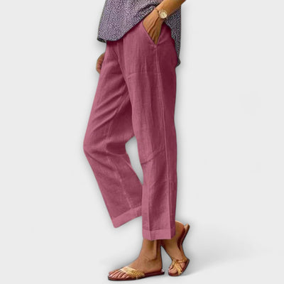 Emily - Elegant Lightweight Trousers