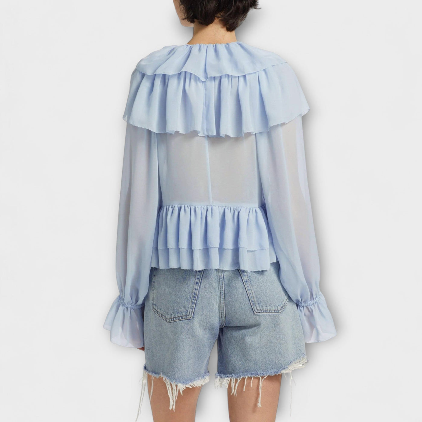 Martha Ruffle Shirt