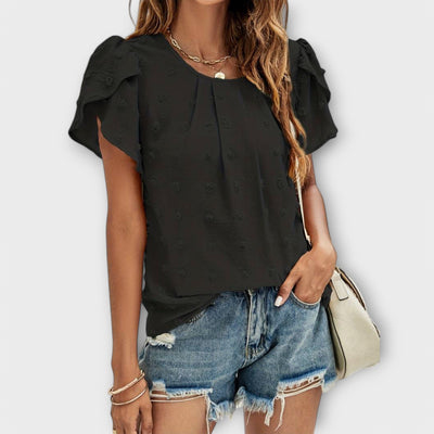 Charlotte Polka Dot Blouse