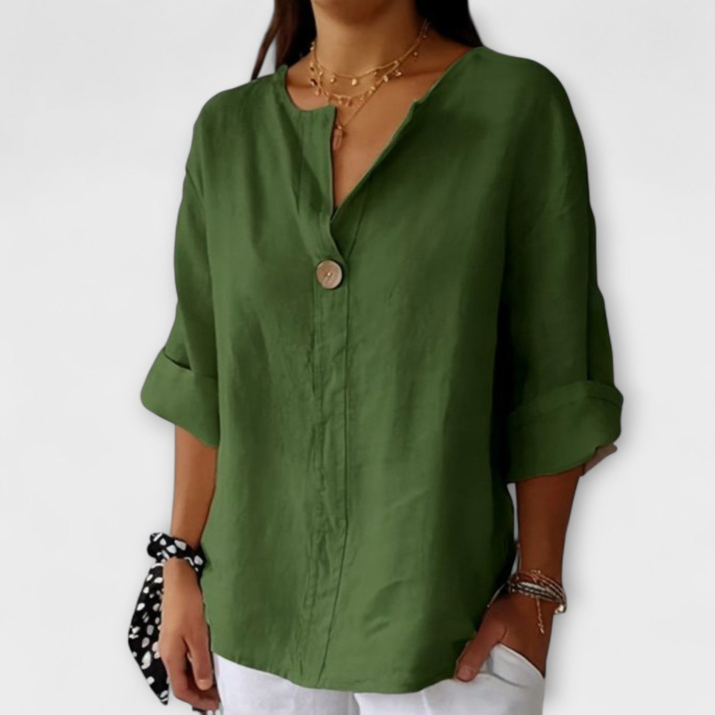 Nicole V-Neck Blouse