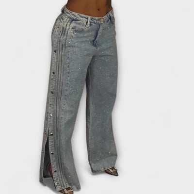 Nola Rhinestone Jeans