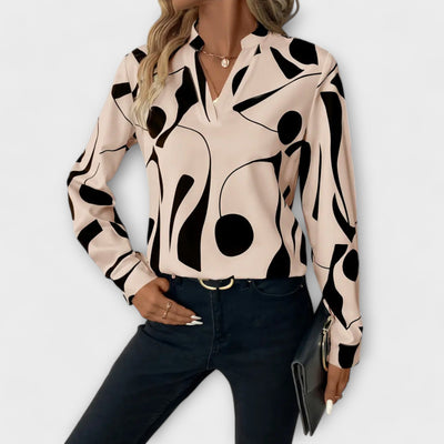 V-Neck Blouse