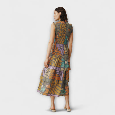 Botanical Midi Dress