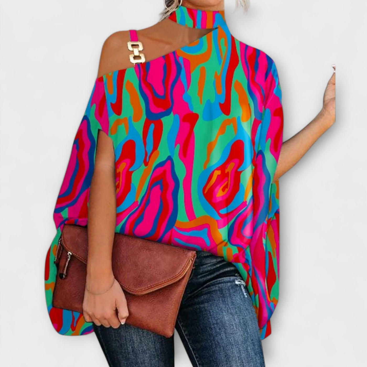 Off-Shoulder Blouse