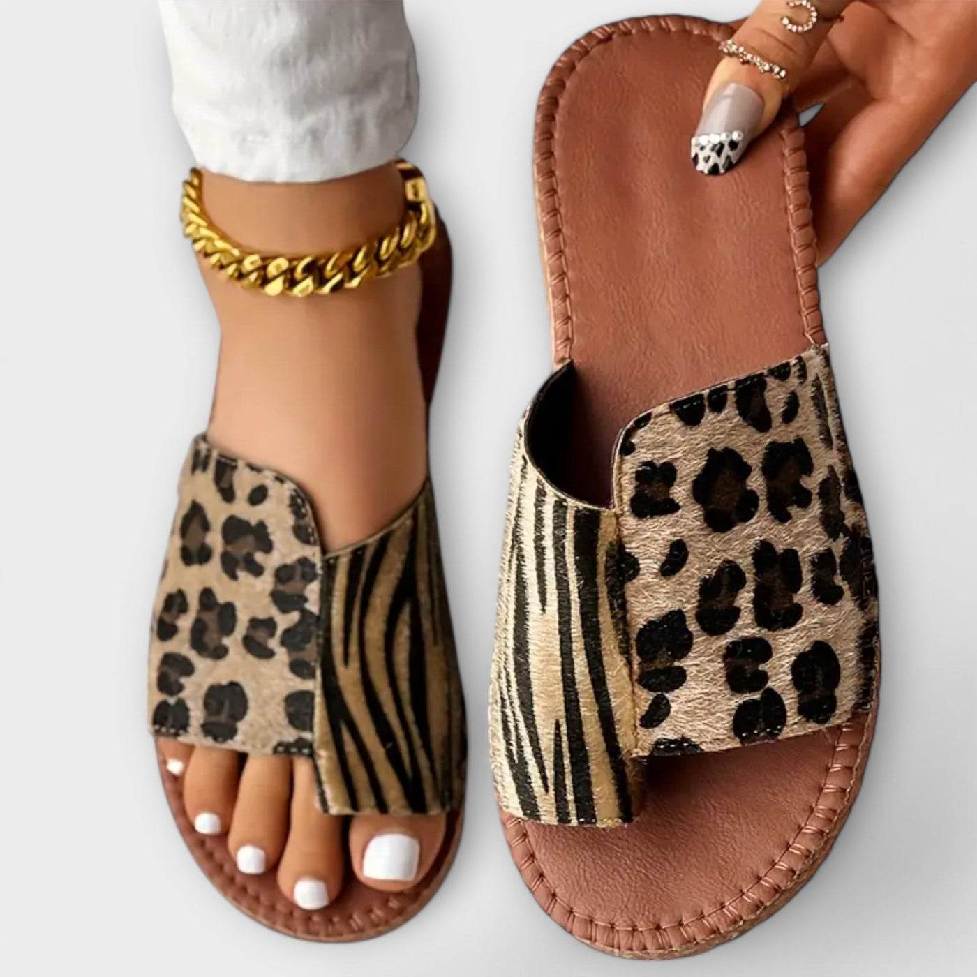 Chic Leopard Mules