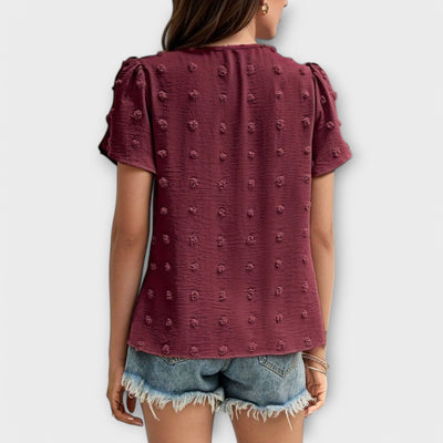 Charlotte Polka Dot Blouse