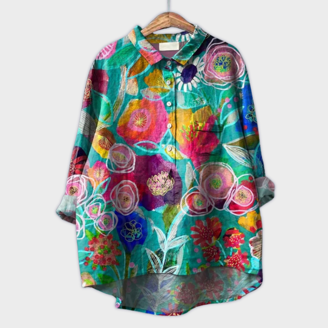 Magdalena Floral Blouse