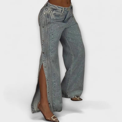Nola Rhinestone Jeans