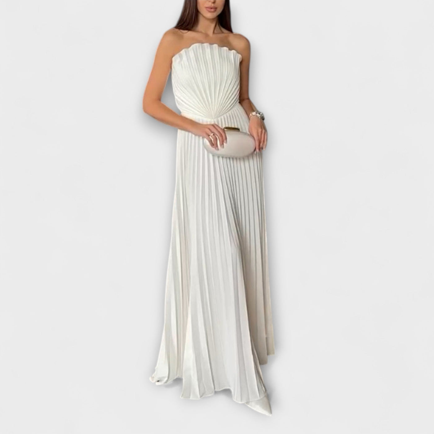 Athena Pleated Dress