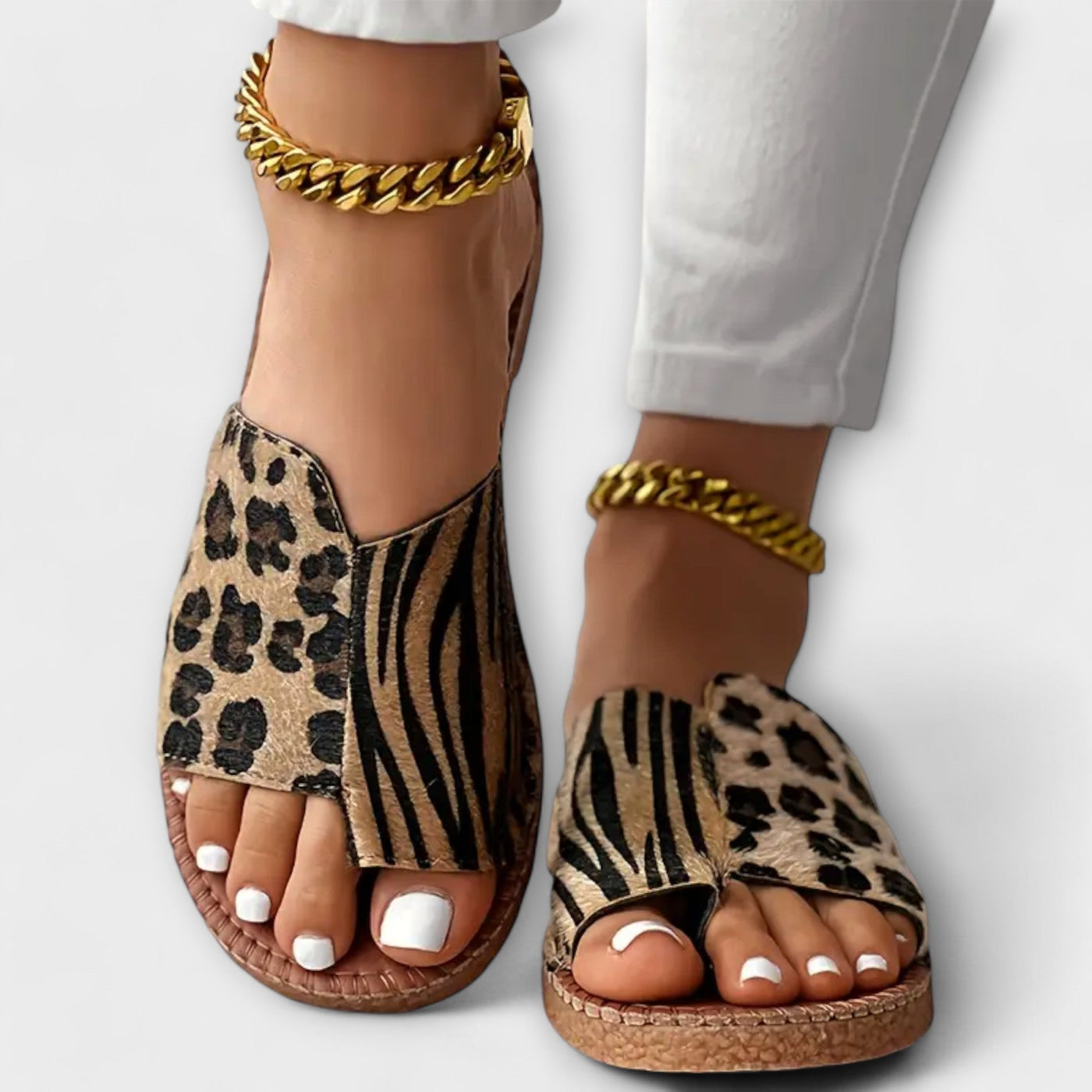 Chic Leopard Mules