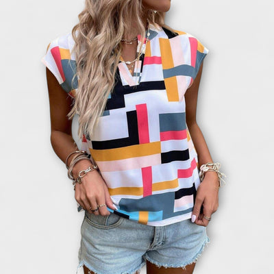 Chloe Short Sleeve Blouse