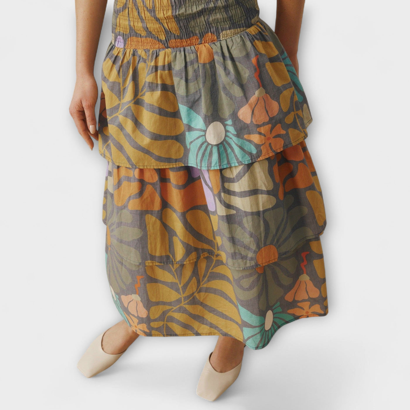 Botanical Midi Dress