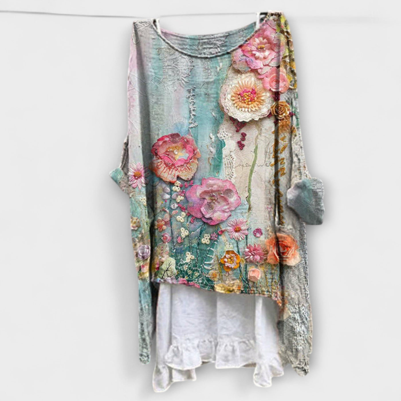 Evelyn Print Blouse