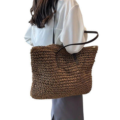 Lora Woven Tote