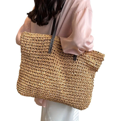 Lora Woven Tote