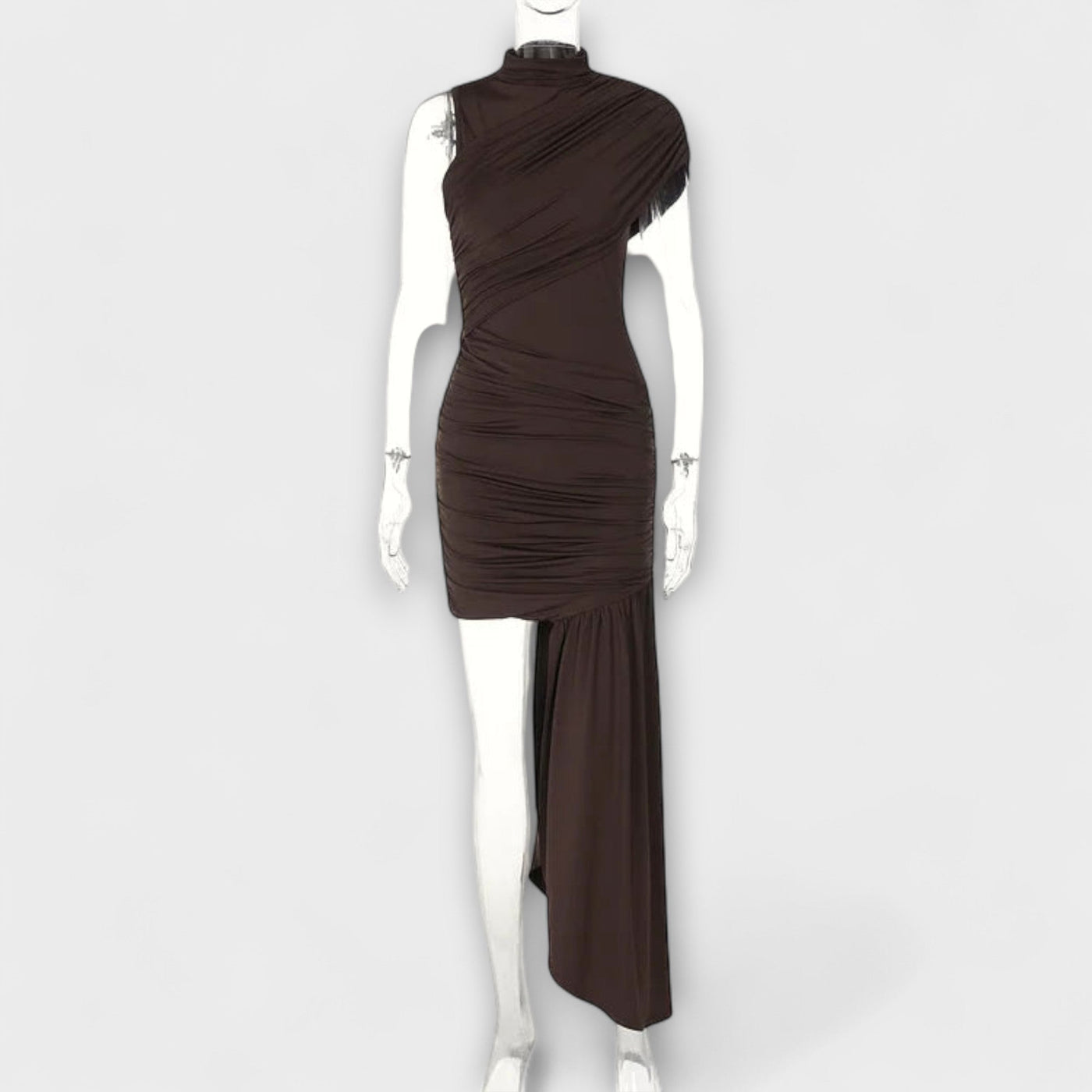 Lila Pleated Dress