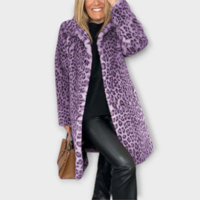 Amara Leopard Coat