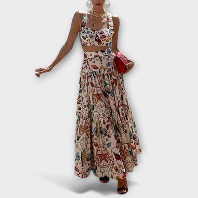 Heather Skirt Set