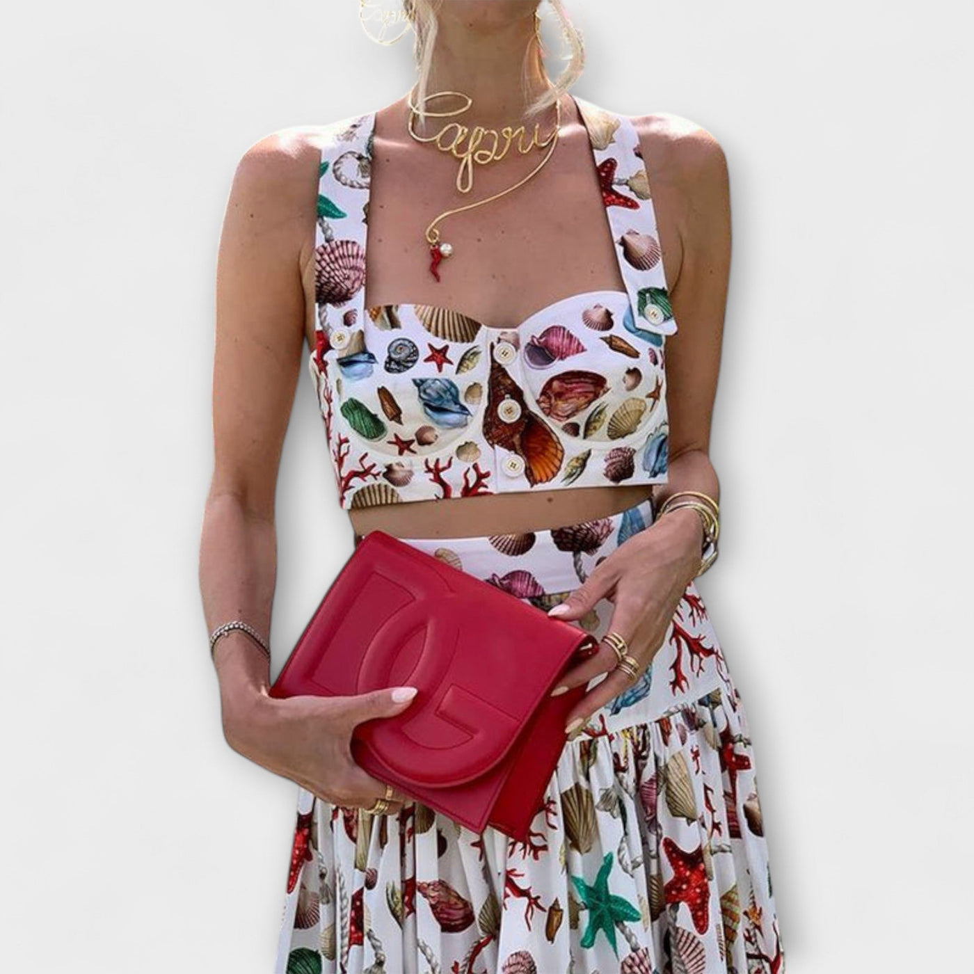 Heather Skirt Set