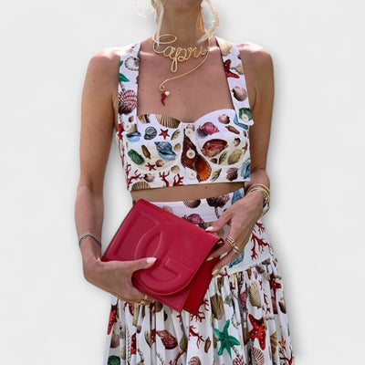 Heather Skirt Set