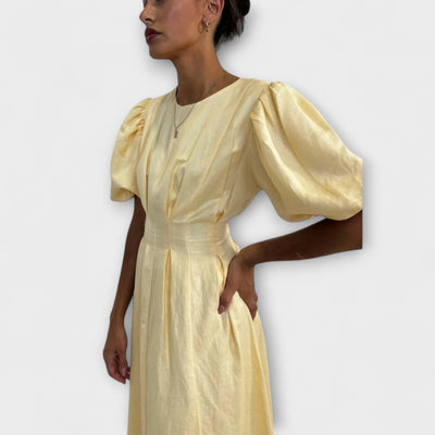 Josephine Yellow Dress