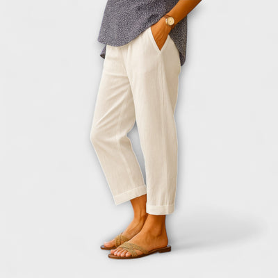 Emily - Elegant Lightweight Trousers