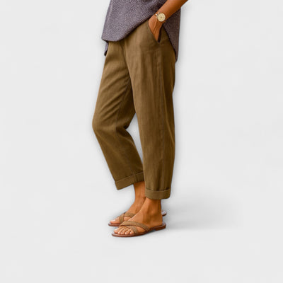 Emily - Elegant Lightweight Trousers