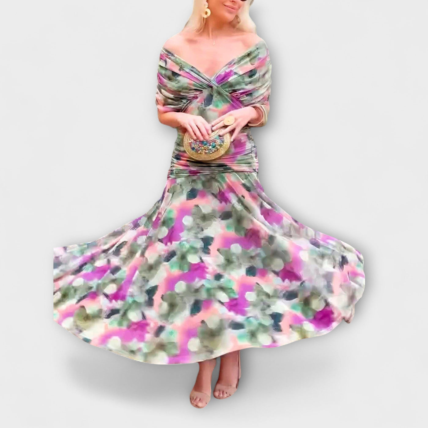 Aurora V-Neck Dress
