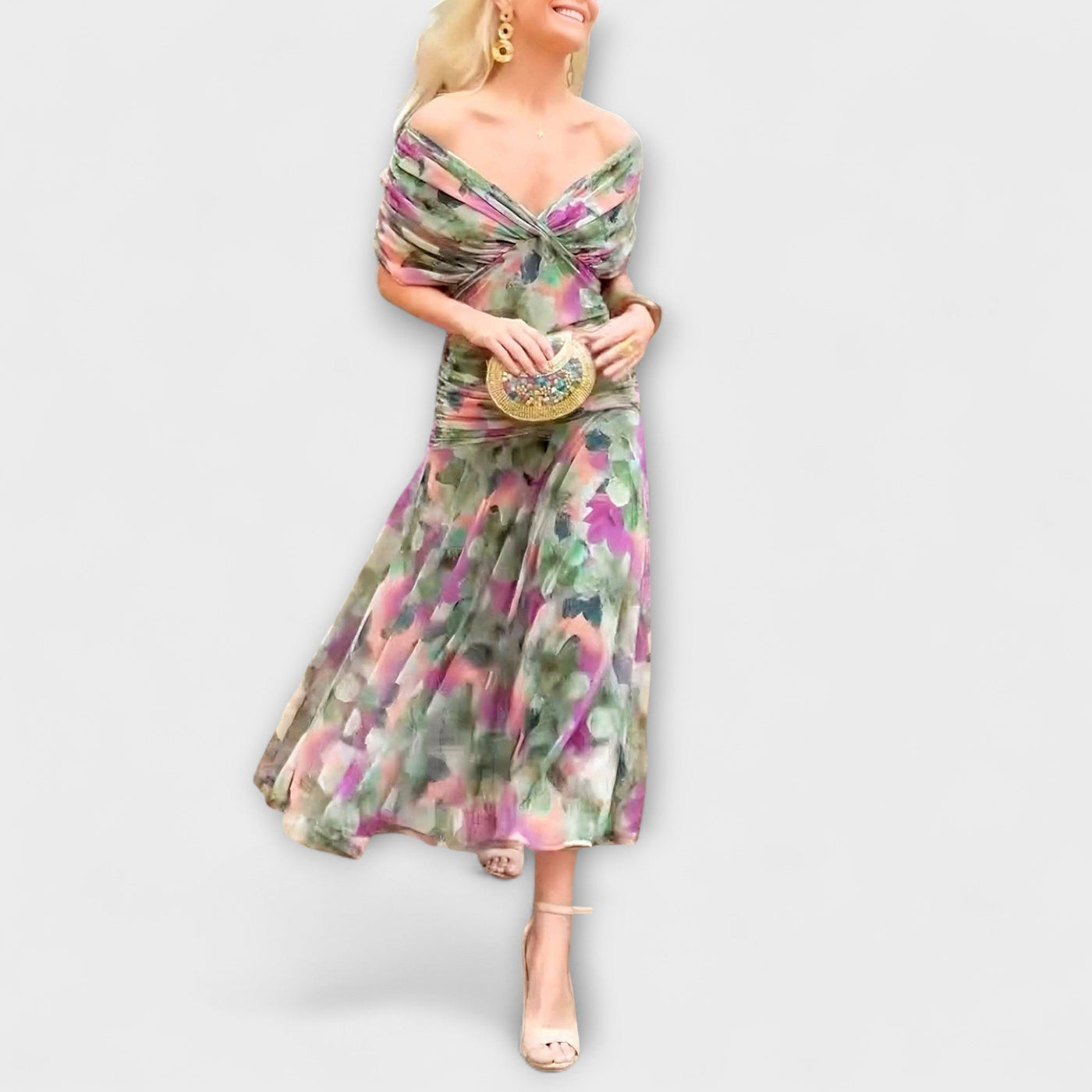 Aurora V-Neck Dress