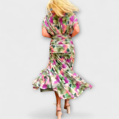 Aurora V-Neck Dress