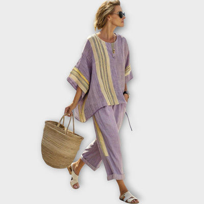 Anila Striped Set