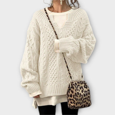 Oversized Cable Sweater