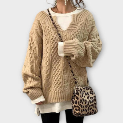 Oversized Cable Sweater