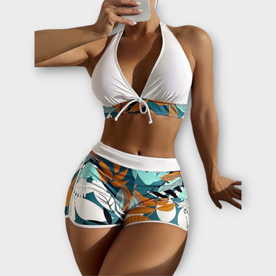 Halter-Bikini-Set
