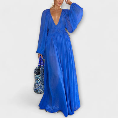 Pleated Long Sleeve