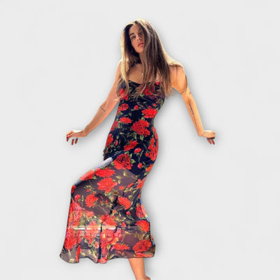 Spaghetti-Strap Dress