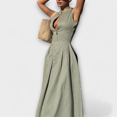 Sleeveless Midi Dress