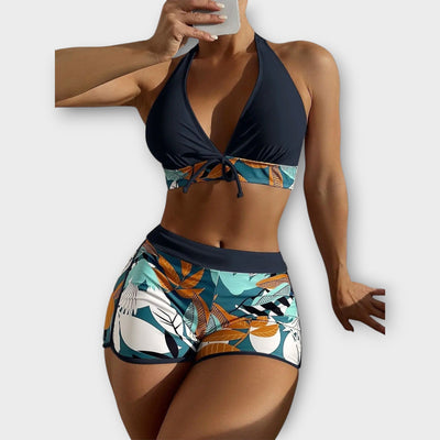 Halter-Bikini-Set