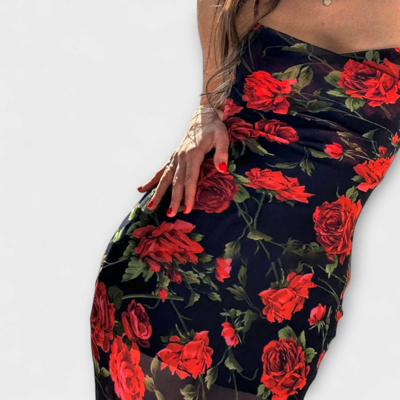 Spaghetti-Strap Dress