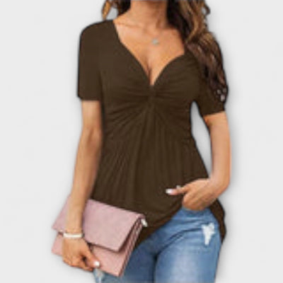 Lina V-Neck Tee