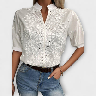 Elise Embroidered Blouse