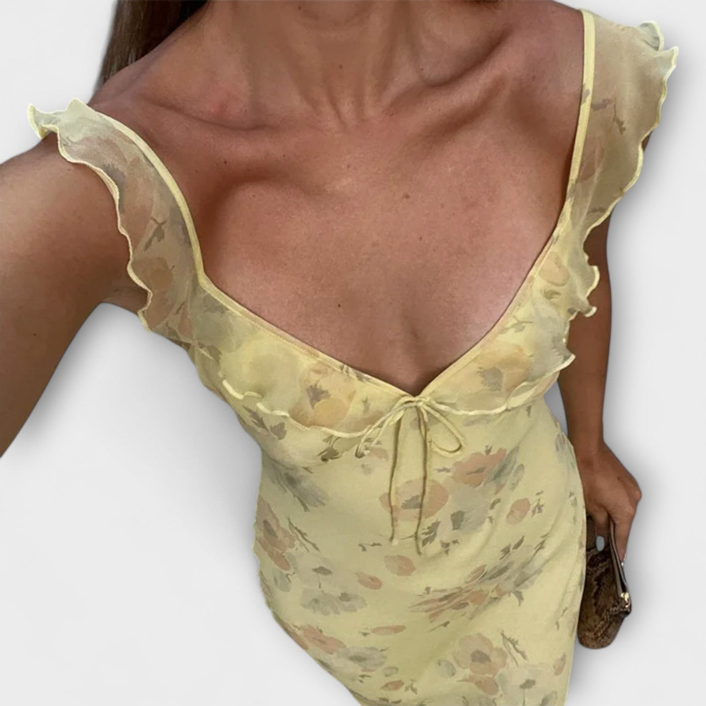 Cryptographic Floral Dress
