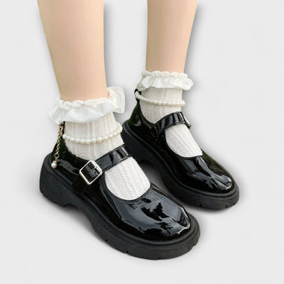 Pearl Mary Shoes