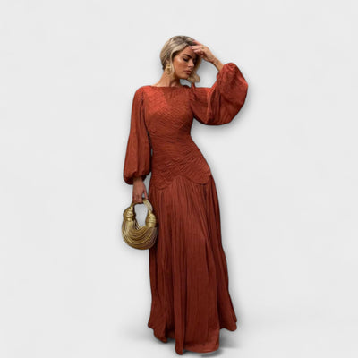 Pleated Long Sleeve