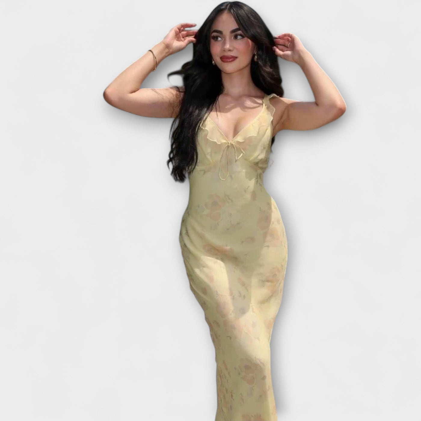 Cryptographic Floral Dress