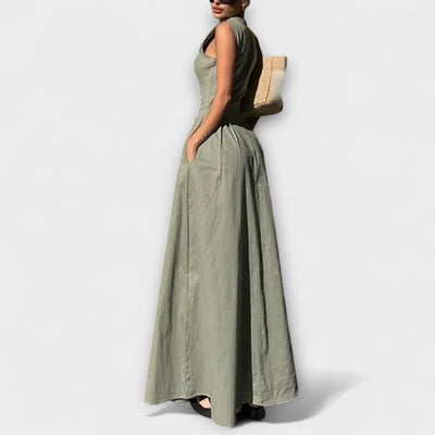Sleeveless Midi Dress