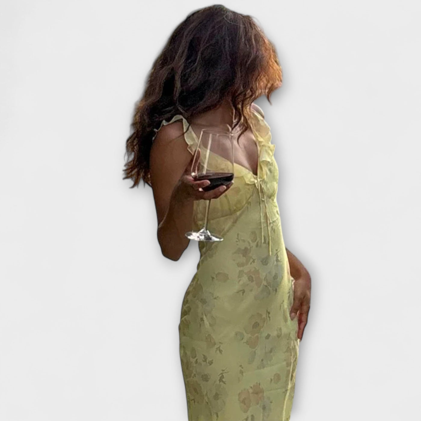 Cryptographic Floral Dress
