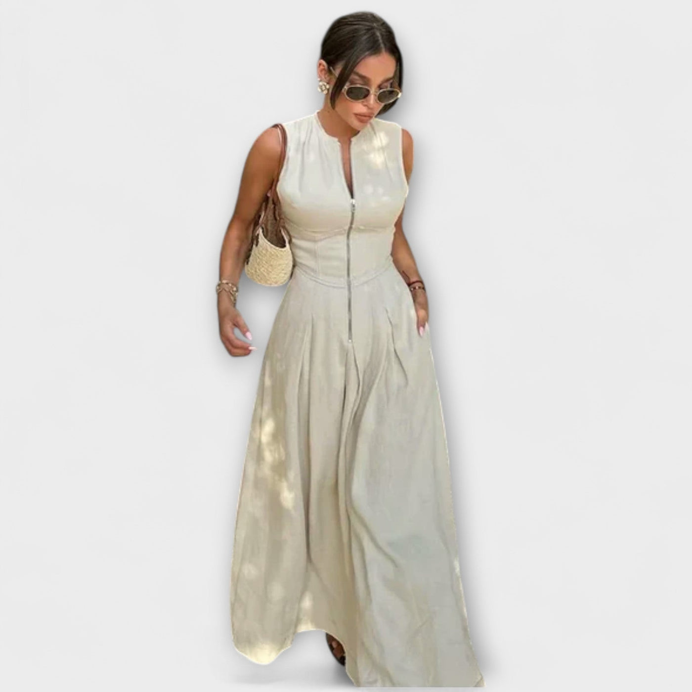 Sleeveless Midi Dress