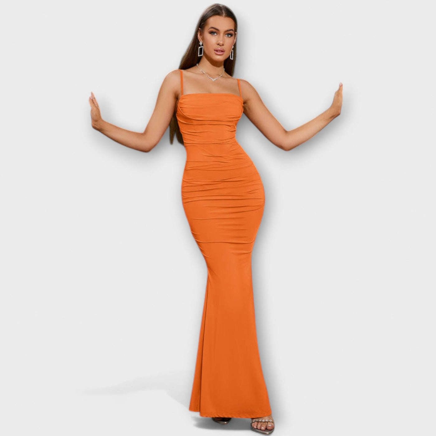 Callie Ruffle Dress